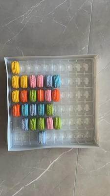 Macarrão 60 Embalagem em bandeja transparente de macarrão Caixa feita à mão Embalagem de chocolate