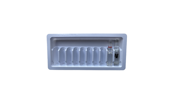 Embalagem de embalagem espessada em PET, embalagem para injecção de água, embalagem para embalagem de remédios, embalagem para embalagem de ampolas, embalagem personalizada, por grosso