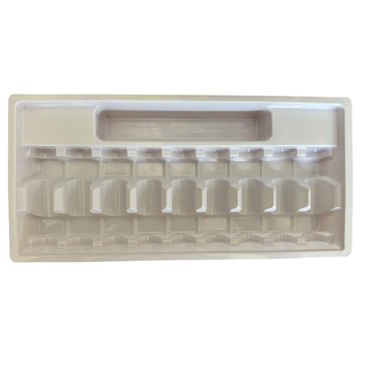 PET10ml embalagem caixa de plástico bandeja de ampola personalizada produtos chave de segurança bandeja de ampola personalizada