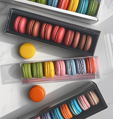 Macarrão Capa superior e inferior Embalagem Caixa de presente Capa superior e inferior Embalagem Chocolate Capa superior e inferior Embalagem Capa mundial Embalagem Taça de macarrão de plástico