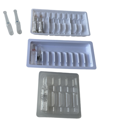 Caixa de frasco de ampola personalizada, embalagem médica Bolsa descartável 5 ml embalagem 5 ml embalagem de ampola 5 ml embalagem de medicamento 5 ml