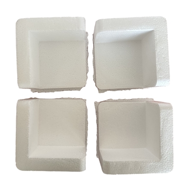 EPS (Polistireno Expandido) espuma Corner Guard Produtos eletrônicos frágeis personalizados Proteção de ângulo direito para janelas e portas