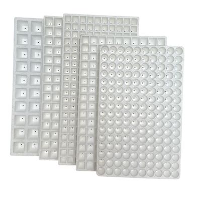 Bandeja redonda flutuante para mudas de 160 células