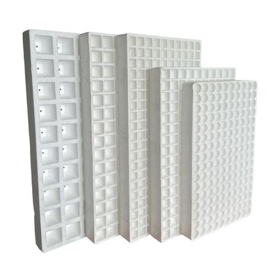 Bandeja redonda flutuante para mudas de 160 células