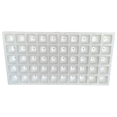 Bandeja redonda para mudas de 160 células, bandeja de semeadura, bandeja flutuante para mudas