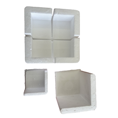 Proteção de canto de espuma EPS proteção personalizada de peças em ângulo reto, tais como chapas de vidro, equipamentos eletrónicos e móveis