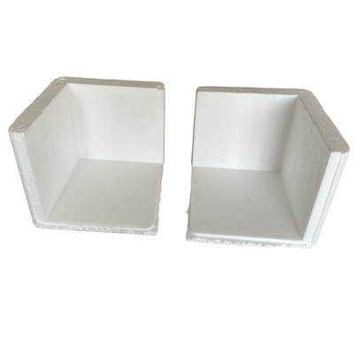 Proteção de canto de espuma EPS proteção personalizada de peças em ângulo reto, tais como chapas de vidro, equipamentos eletrónicos e móveis