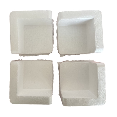 Proteção de canto de espuma EPS proteção personalizada de peças em ângulo reto, tais como chapas de vidro, equipamentos eletrónicos e móveis