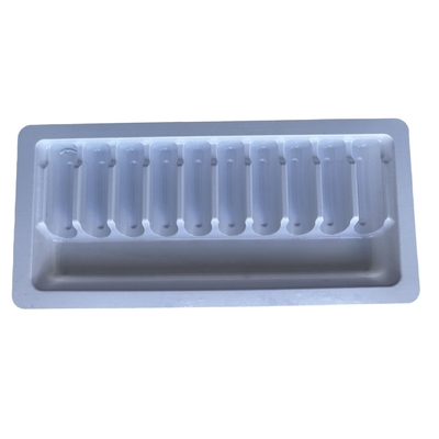 PET polietileno tereftalato bandeja de ampola personalização 1ml 2ml 5ml 10ml bandeja de ampola com múltiplas especificações para escolher