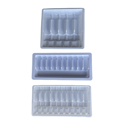 PET polietileno tereftalato bandeja de ampola personalização 1ml 2ml 5ml 10ml bandeja de ampola com múltiplas especificações para escolher
