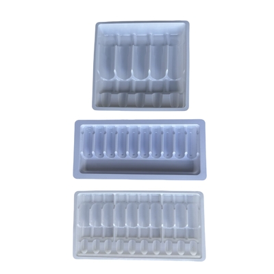 Caixa de Ampola de Polietileno Tereftalato PET 1ml 2ml 5ml 10ml Caixa de Ampola Múltiplas especificações Personalização