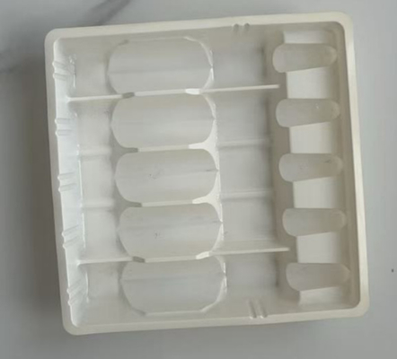 10 ml 10 peças de porcelana líquida oral bandeja branca fabricantes fornecem bandeja interna de líquido oral bandeja interna de plástico transparente