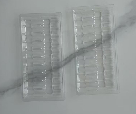 Liquido oral Bolhas de suporte interno Ampola de frasco de injecção Caixa de plástico Bolhas de suporte interno Embalagem