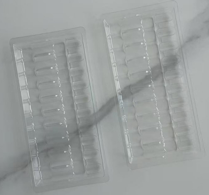 10 ml 10 peças de porcelana líquida oral bandeja branca fabricantes fornecem bandeja interna de líquido oral bandeja interna de plástico transparente