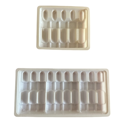 Caixa de ampola de medicamento personalizada 1ml 2ml 5ml 10m para injecção de água Caixa de ampola de PET de venda por atacado