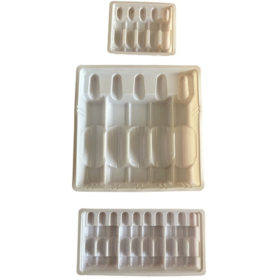 Caixa de ampola de medicamento personalizada 1ml 2ml 5ml 10m para injecção de água Caixa de ampola de PET de venda por atacado