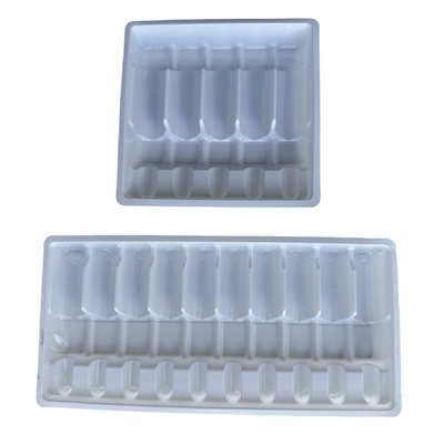 Caixa de ampola de medicamento personalizada 1ml 2ml 5ml 10m para injecção de água Caixa de ampola de PET de venda por atacado