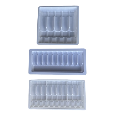 Caixa de ampola de medicamento personalizada 1ml 2ml 5ml 10m para injecção de água Caixa de ampola de PET de venda por atacado