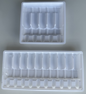 Farmacêutico 1ml 2ml 5ml 10m embalagem de ampola de injeção de água PET embalagem de formação de vácuo