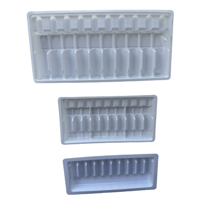 Farmacêutico 1ml 2ml 5ml 10m embalagem de ampola de injeção de água PET embalagem de formação de vácuo