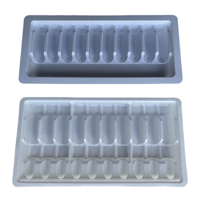 Farmacêutico 1ml 2ml 5ml 10m embalagem de ampola de injeção de água PET embalagem de formação de vácuo