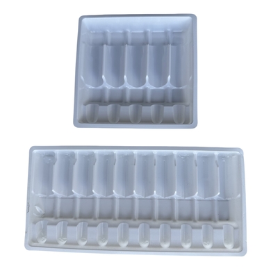 Farmacêutico 1ml 2ml 5ml 10m embalagem de ampola de injeção de água PET embalagem de formação de vácuo