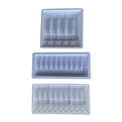 Farmacêutico 1ml 2ml 5ml 10m embalagem de ampola de injeção de água PET embalagem de formação de vácuo