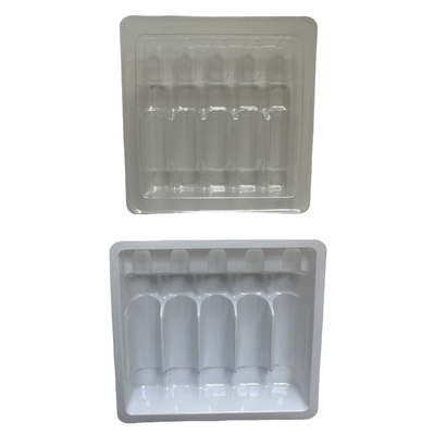 Caixa de ampola de polietileno tereftalato de PET personalizada Varejo 1ml 2ml 5ml 10ml Caixa de ampola de injeção de água Embalagem personalizada