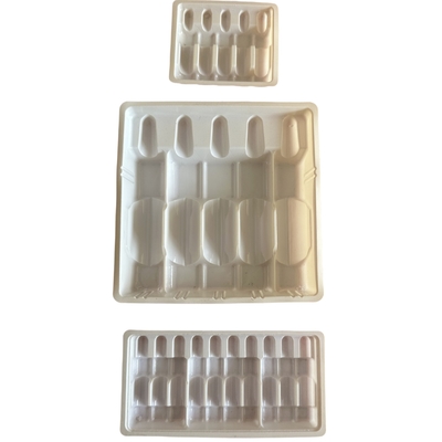 Caixa de ampola de polietileno tereftalato de PET personalizada Varejo 1ml 2ml 5ml 10ml Caixa de ampola de injeção de água Embalagem personalizada
