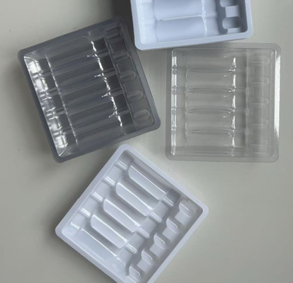 Caixa de bolhas transparente de plástico PVC PET