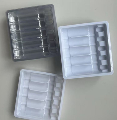 Ampolas personalizadas de 10 ml dentro de uma caixa de embalagem de remédios revestida com agulha de água com caixa de embalagem de bolhas para injecção de frasco Xialin