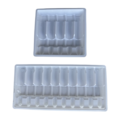 1 ml 2 ml 5 ml 10 ml PET Ampola bandeja de água de injecção Ampola embalagem bandeja de personalização