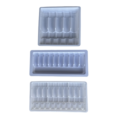 1 ml 2 ml 5 ml 10 ml PET Ampola bandeja de água de injecção Ampola embalagem bandeja de personalização
