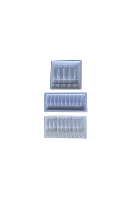 Embalagem em Blister Tray Para Injeção de Água 1ml 2ml 5ml 10ml PET Ampolas em Tray Personalização