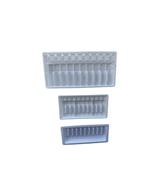 Embalagem em Blister Tray Para Injeção de Água 1ml 2ml 5ml 10ml PET Ampolas em Tray Personalização