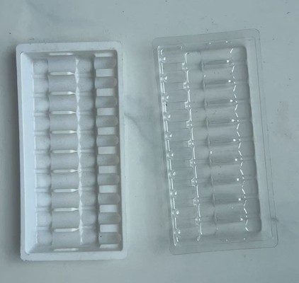 1ml 5 / 10 Ampolas Internas de Plástico Frascos Bandejas Internas Estrutura Dobrável Bandejas Medicinais