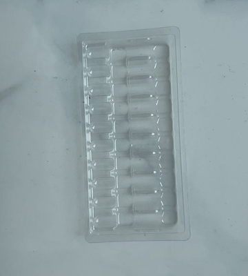 Frasco de 10 ampolas de 5ml com injeção de água, vacina, suporte para cintura, embalagem externa de plástico, caixa blister médica de 5ml