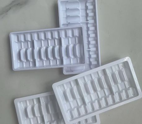 Bandejas de Ampolas Plásticas Personalizadas de 1ml para Embalagem de Medicamentos