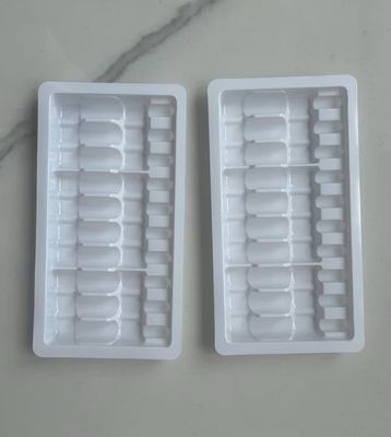 Bandejas de Ampolas Plásticas Personalizadas de 1ml-10ml para Embalagem de Medicamentos