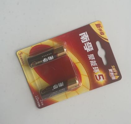 Tamanho personalizado Embalagem de bolhas de plástico transparente durável e embalagem de bolhas de PVC para bateria e telefone celular