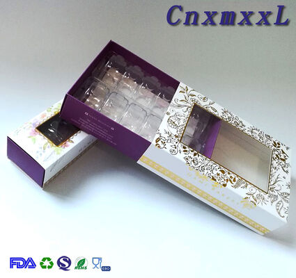 Caixa gaveta para macarons, caixa fina, caixa dobrável, caixa para chocolates, brochura, folheto publicitário - tudo disponível para personalização.