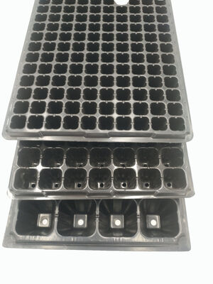 2 mm de espessura 32 células de plástico bandeja de semeadura para árvores florestais - resistente ao envelhecimento e durável