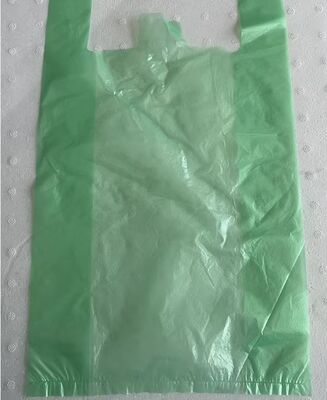 Saco de compras de HDPE reciclável personalizado com alta resistência a impactos para supermercados