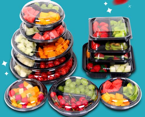 Customized PET Plastic Blister Packaging Box with Heat Sealing and Recyclable Material for Fruit and Medicine
