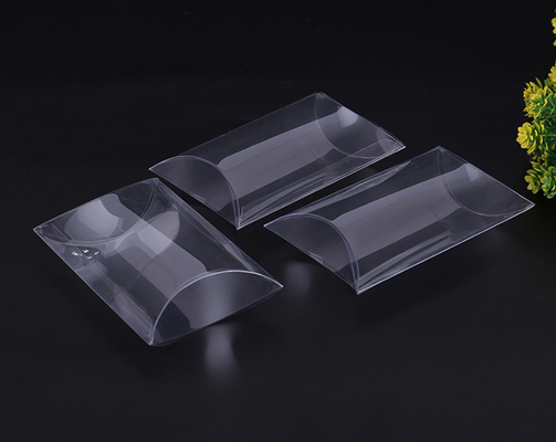 Caixa de embalagem de PVC - Caixa transparente, caixa dobrável retangular de plástico de PP, caixa colorida texturizada com esmalte de PET, logotipo personalizado