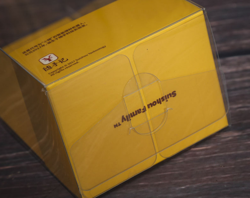 Caixa de embalagem de PVC - disponível em estoque - necessidades diárias - Caixa transparente de PET - Caixa de brinquedos - Caixa mate de PP - Logotipo impresso a cores - Gel probiótico