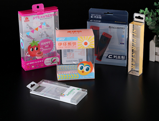 Caixa de plástico de PVC mais vendida, caixa de plástico PET de qualidade alimentar, impressão a cores, fabricante de vendas diretas, caixa de plástico para bebidas e perfumes, customização disponível