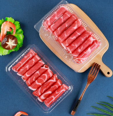 Fruit tray packaging, meat packaging boxes, vegetable packaging boxes, seedling trays, plastic flower pots, fast food boxes, as well as PVC, PP, PET transparent boxes and printed boxes.