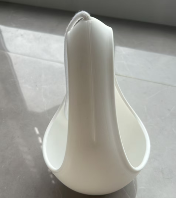 Potes de flores de plástico HDPE de grande porte com base de bandeja e proteção cerâmica para ameixas, bambu, crisântemo e orquídeas