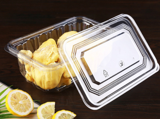 Caixas para frutas, caixas para embalagens de carne, caixas para embalagens de vegetais, caixas para plantas, caixas de fast food, bem como caixas transparentes de PVC, PP, PET e caixas impressas.